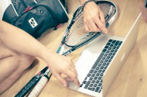 Pepperstorm Media - Tennis Game and Laptop