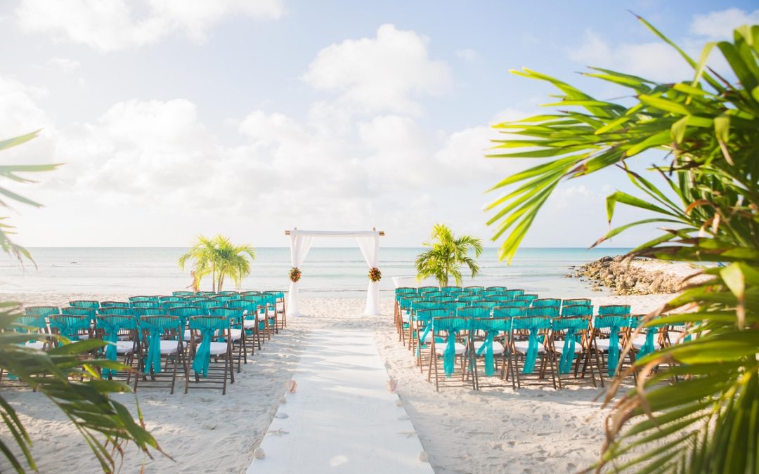 destination wedding on beach