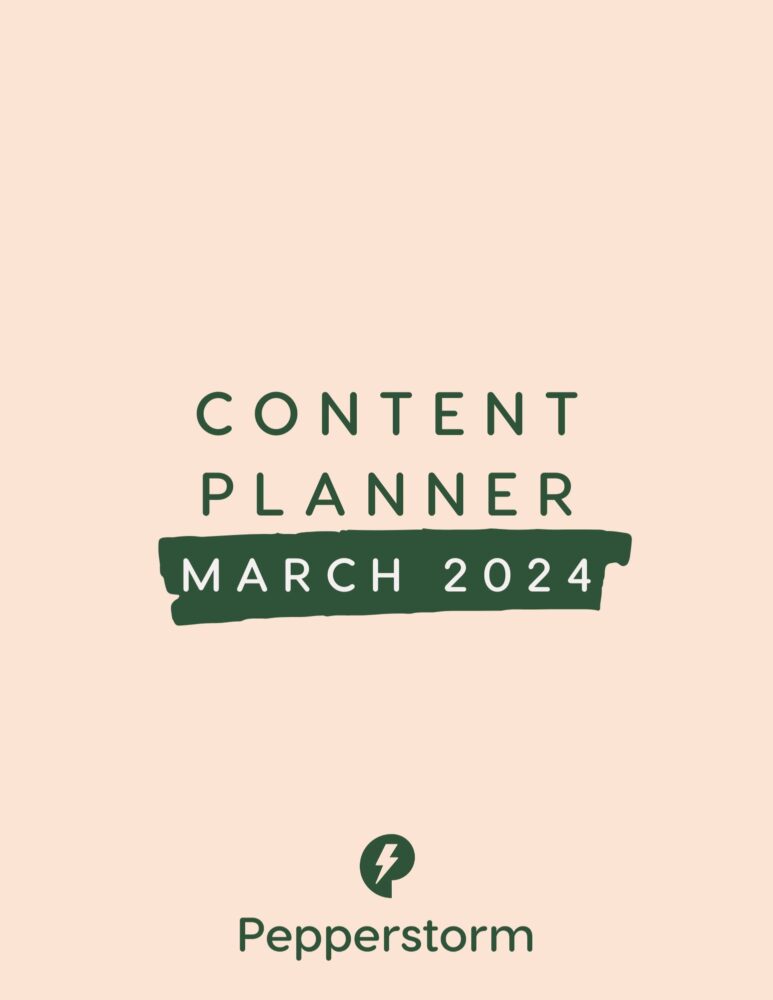 May Content Planner