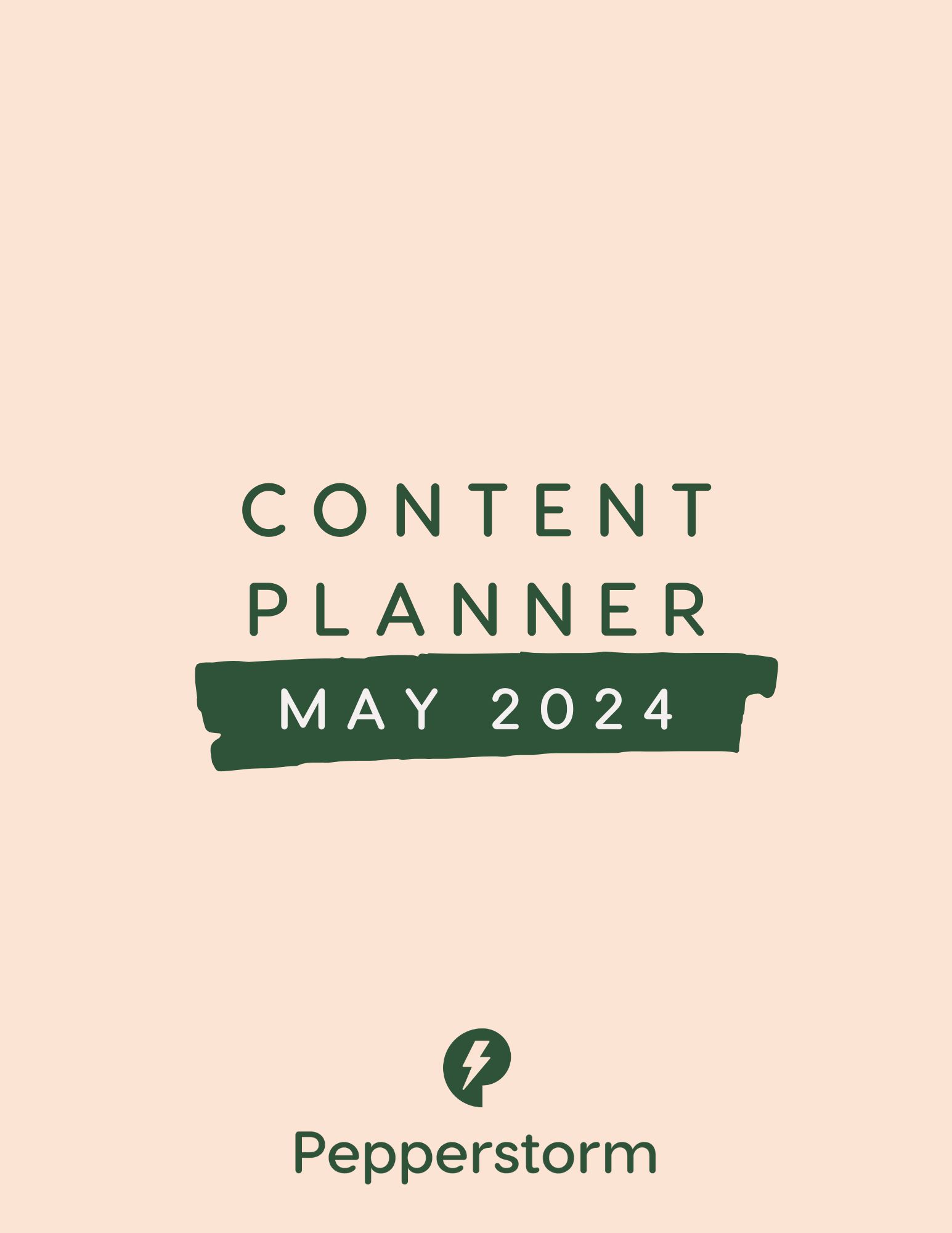 May Content Planner copy