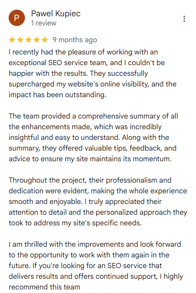 Pawel Kupiec Pepperstorm Google Review Pawel Kupiec Pepperstorm Google Review