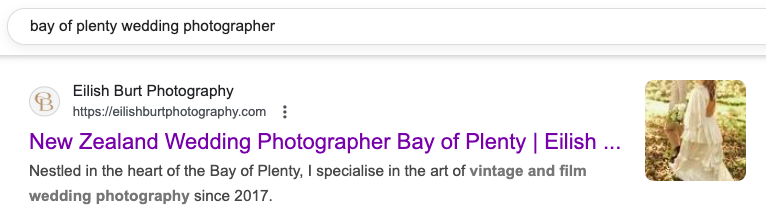 Eilish Burt - ChatGPT SEO Result