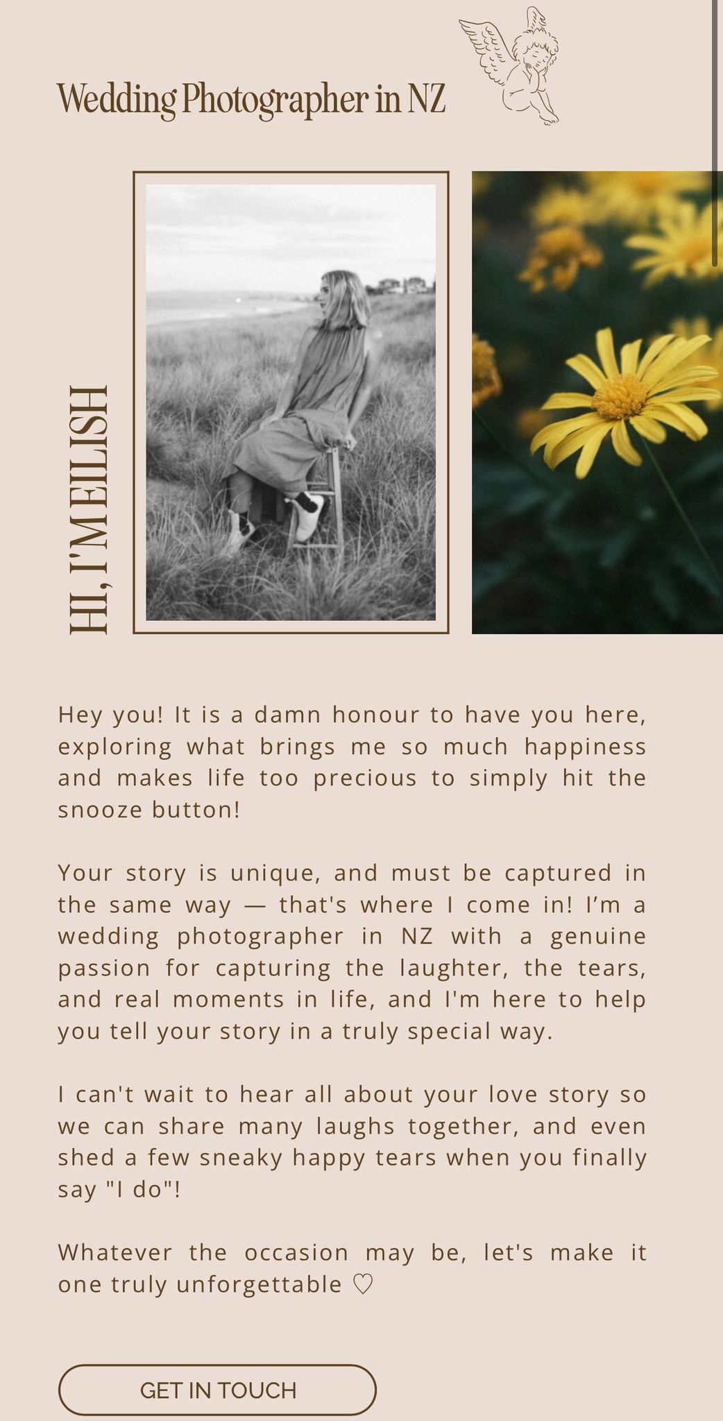 Eilish Burt - Website Copy About page