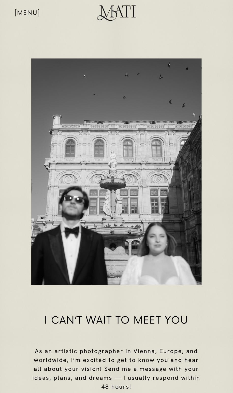 Mati Photography - Website Copywriting, SEO & Blogs - Case Study - Contact Page Mati Photography - Website Copywriting, SEO & Blogs - Case Study - Contact Page