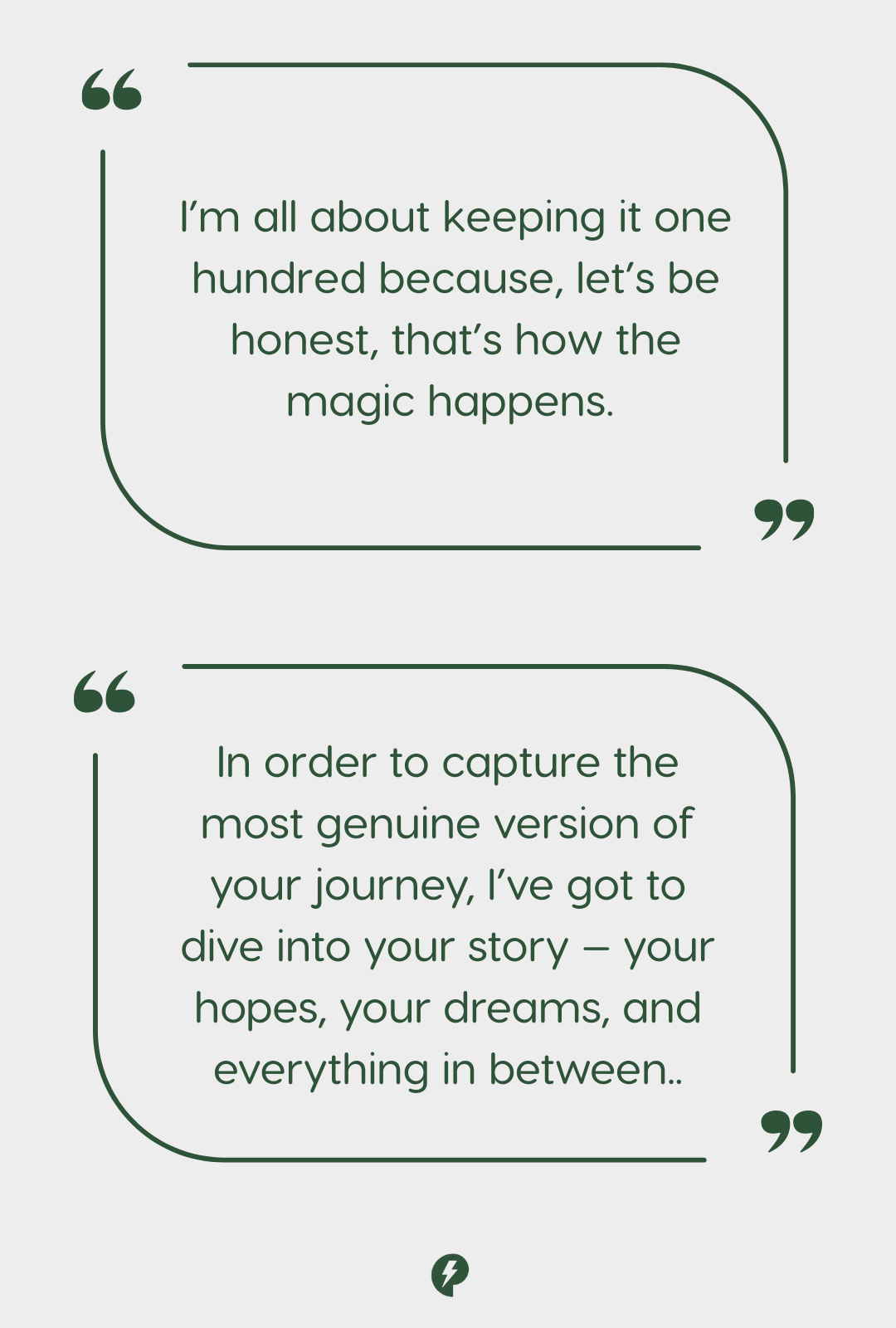 Mati Photography - Website Copy - Example