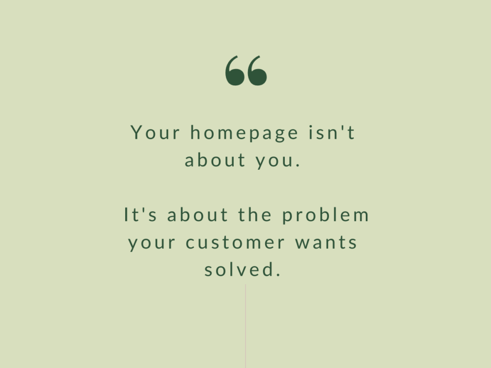 homepage principle