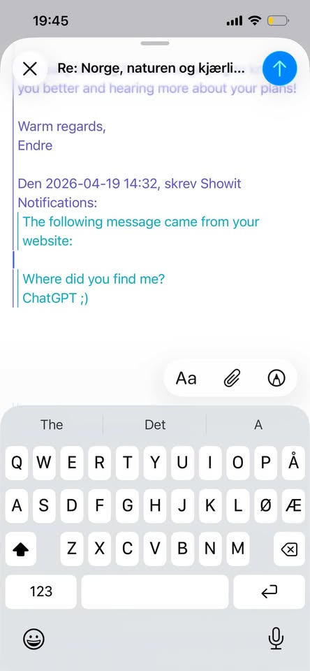 AI Visibility - ChatGPT Leads for Eloping Norway