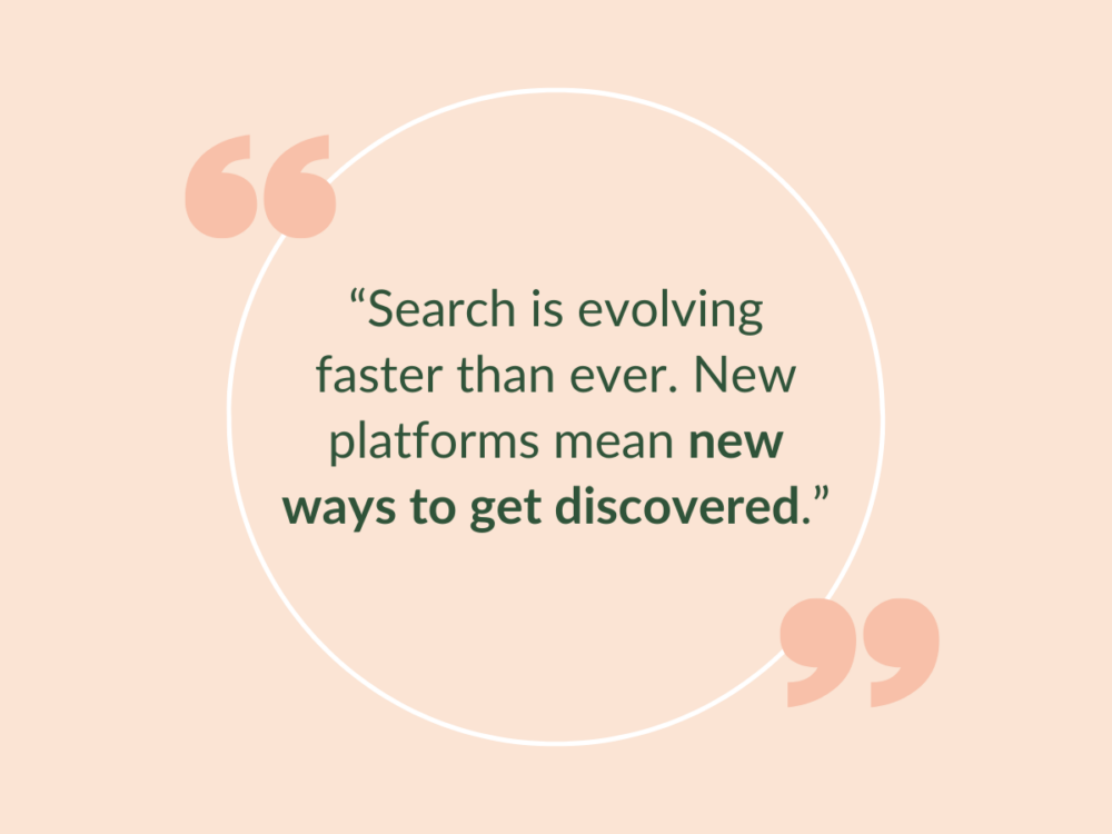 New platforms mean new ways to get discovered.