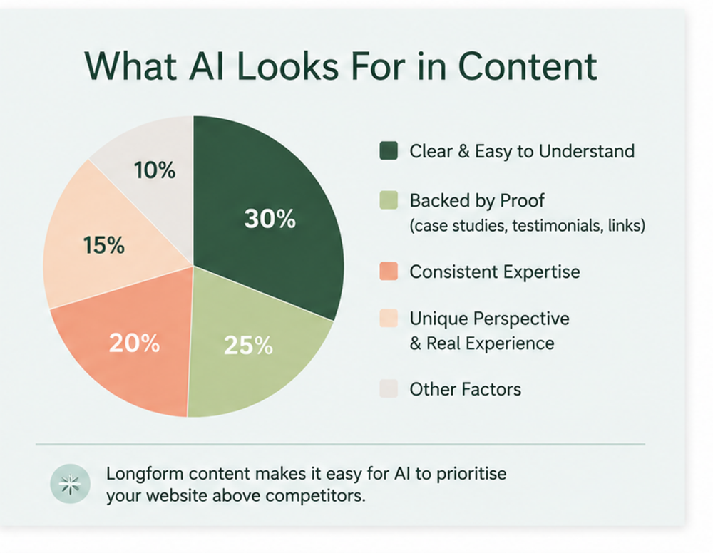 What AI looks for in content